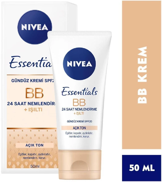 Nıvea Essentials Bb Krem Lıght Açık Ton 50 Ml - 1