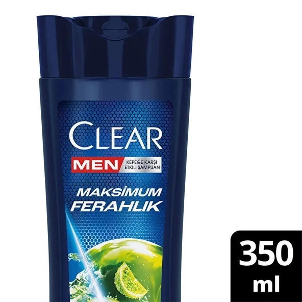 Clear Men Şampuan Maksimum Ferahlık 350 Ml Yeni Ambalaj ürün görseli