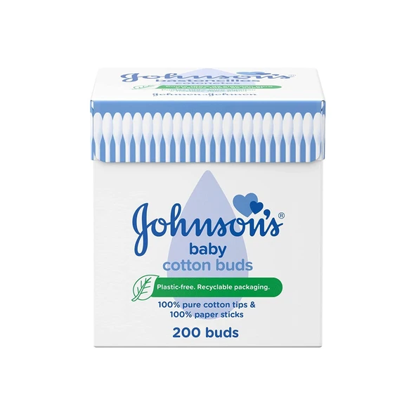 Johnsons Baby Kulak Temizleme Çubuğu 200 Lü Kutu