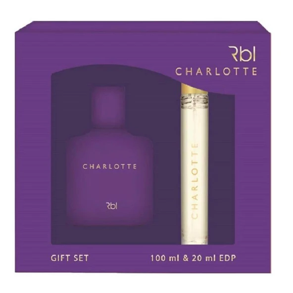 Rebul Charlotte Bayan Parfüm Seti 100 Ml+20 Ml Hediyeli