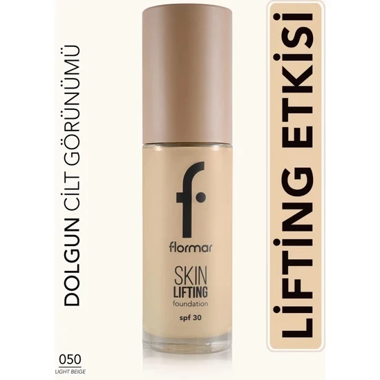 Flormar Skın Lıftıng Foundation 050 Lıght Beıge 30 Ml ürün görseli