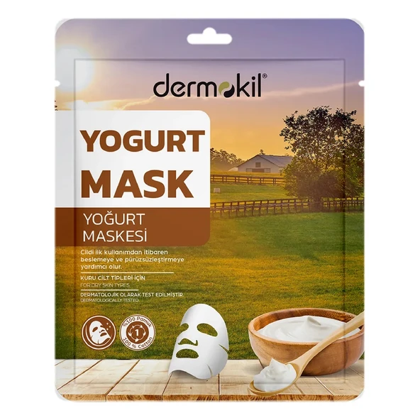 Dermokil Kağıt Maske Yogurt Yoğurt Maskesi 20 Gr