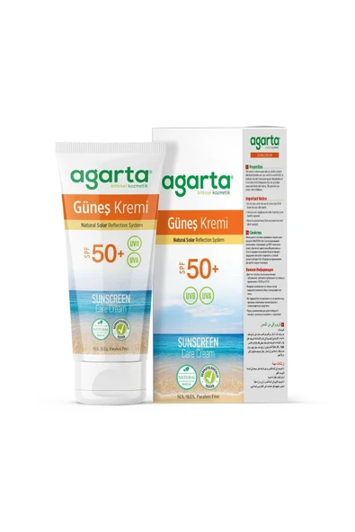 Agarta Güneş Kremi Spf 50 Sunscream 100 ML ürün görseli