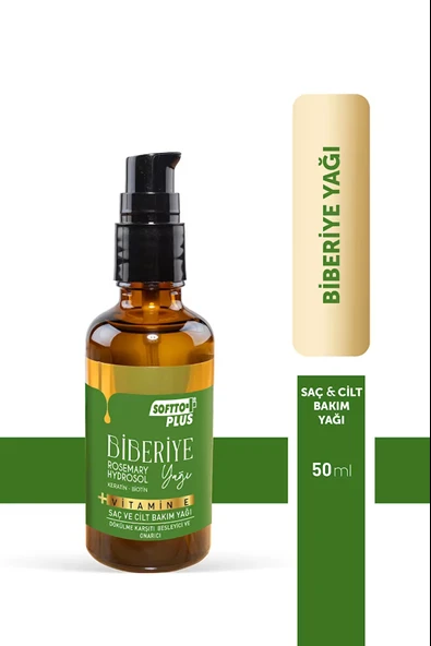 Softto Plus Saç Bakım Serum Biberiye Oil 50 Ml - 1