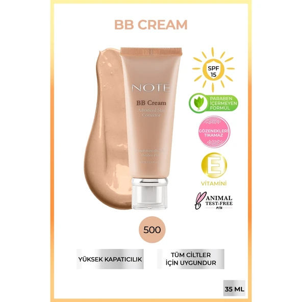 Note Bb Cream Advanced Skin Corrector No 500