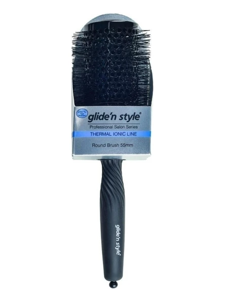 Gliden Style Thermal İonıc 55 Mm Fön Saç Tarama Fırçası Gs251 - 1