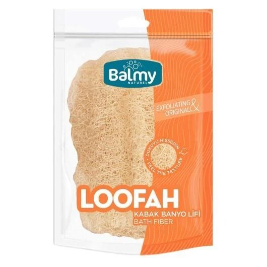 Balmy Naturel Loofah Kabak Banyo Lifi