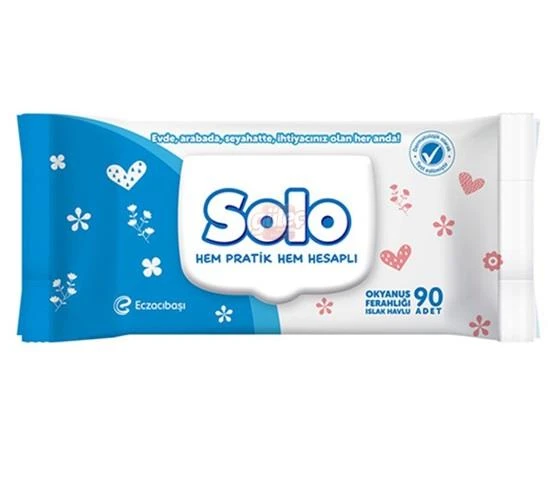 Solo Islak Havlu Kapaklı Okyanus 90 Lı