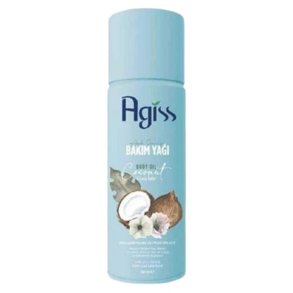 Agiss Sir Ağda Temizleme Ve Bakım Yağı Coconut 150 Ml - 1