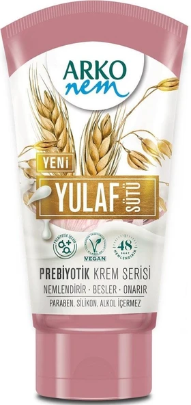 Arko Nem Yulaf Sütü Özlü Prebiyotik Tüp Krem 60 Ml