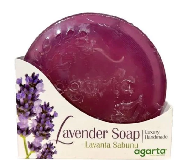 Agarta Doğal Lavanta Sabunu El Yapımı 150 Gr ürün görseli 1