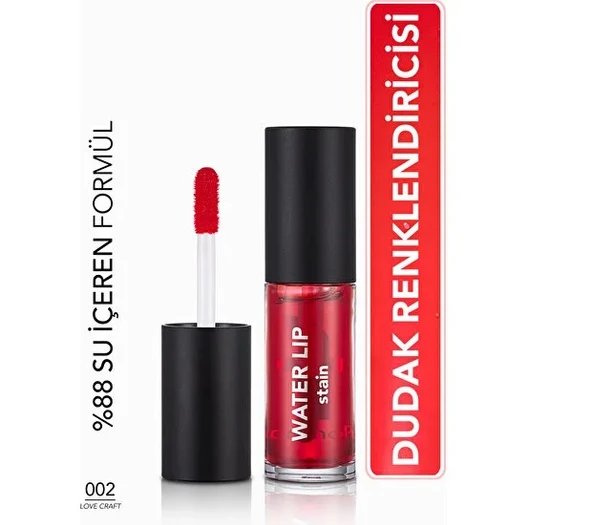 Flormar Water Lıp Tint Stain 002 Love Craft - 1