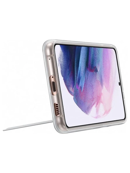 Galaxy S21+ 5G ile Uyumlu Clear Standing Kılıf Şefaf EF-JG996CTEGWW - 3