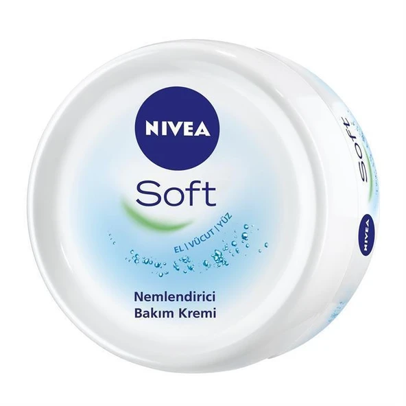 Nıvea Soft Nemlendirici Bakım Kremi Kavanoz 200 Ml