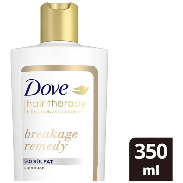 Dove Hair Therapy Şampuan Breakage Remedy Sülfatsız 350 Ml ürün görseli