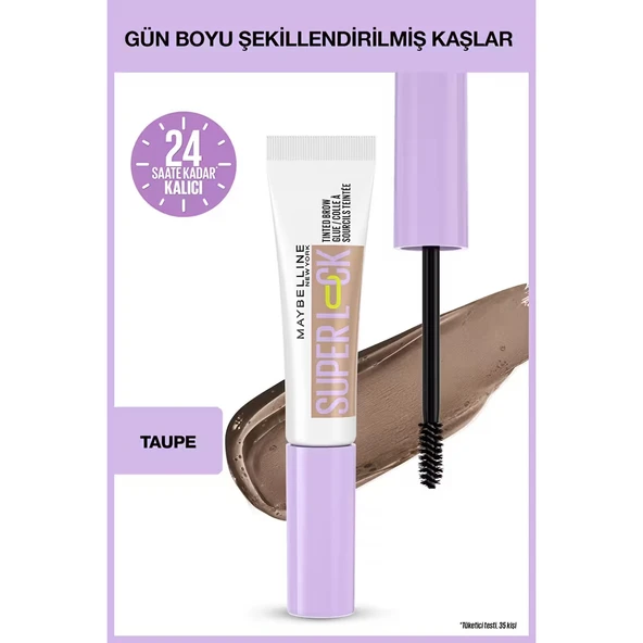 Maybellıne Super Lock Brow Gel Kaş Maskarası 253 Taupe