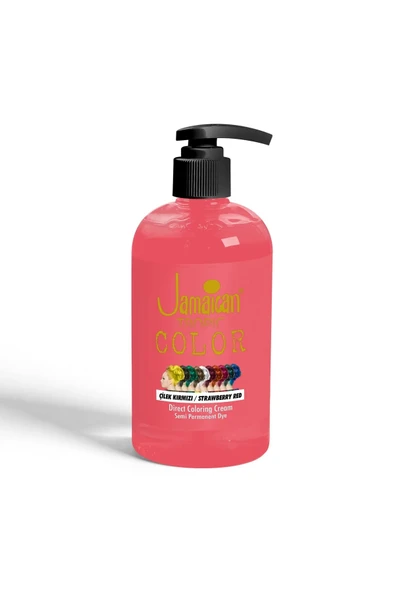 Jamaican Jeans Color Renkli Saç Boyası 705 Çilek Kırmızısı ürün görseli 1