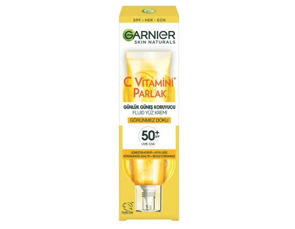 Garnıer C Vitamini Görünmez Doku Güneş Koruyucu Krem Spf 50 40ml ürün görseli 1