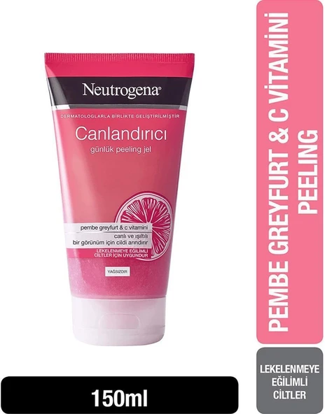 Neutrogena Canlandırıcı Günlük Peeling Jeli 150 Ml