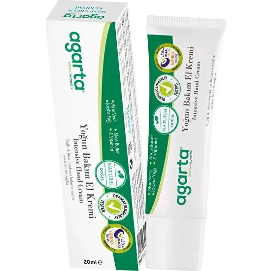 Agarta Yoğun Bakım El Kremi Mini 20 Ml ürün görseli 1