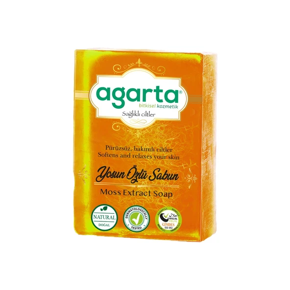 Agarta Doğal Yosun Sabunu El Yapımı 150 Gr ürün görseli