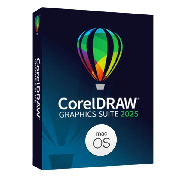 Coreldraw Graphics Suite 2025 MacOS - 1 PC 1 Yıl Dijital Lisans Anahtarı