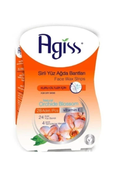 Agiss Sirli Yüz Ağda Bant 28 Li Kuru Ciltler İçin - 1