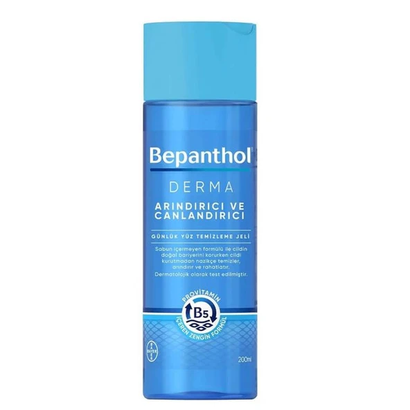 Bepanthol Derma Arındırıcı Ve Canlandırıcı Günlük Temizleme Jel 200 Ml