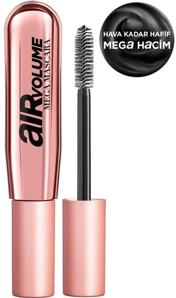 Loreal Parıs Air Volume Mega Hacim Veren Maskara Black Siyah