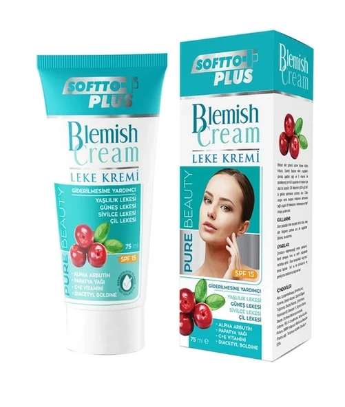 Softto Plus Nemlendirici Blemish Leke Krem 75 Ml