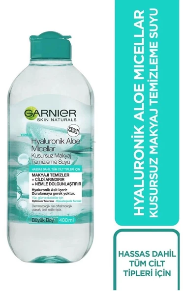 Garnıer Hyaluronik Micellar Kusursuz Makyaj Temizleme Suyu 400 Ml ürün görseli 1