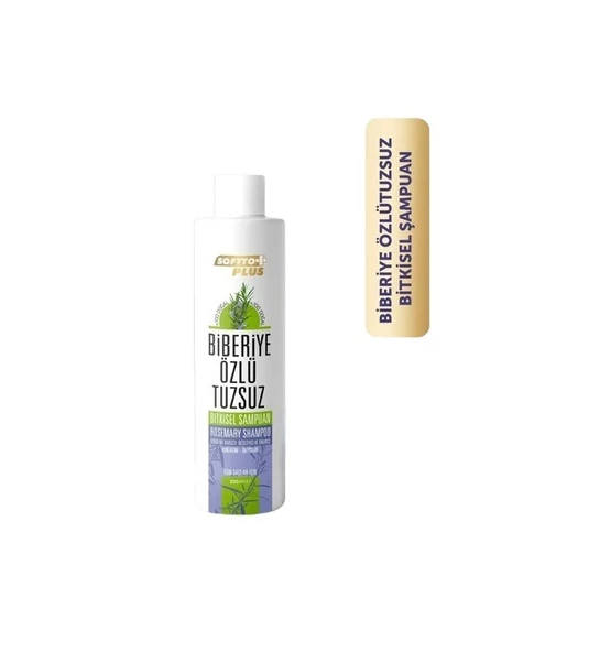 Softto Plus Şampuan Biberiye Özlü Tuzsuz 250 Ml ürün görseli 1