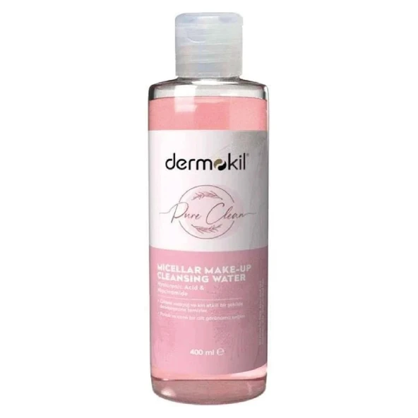 Dermokil Pure Clean Mıcellar Hyaluronic Temizleme Suyu 400 Ml ürün görseli 1