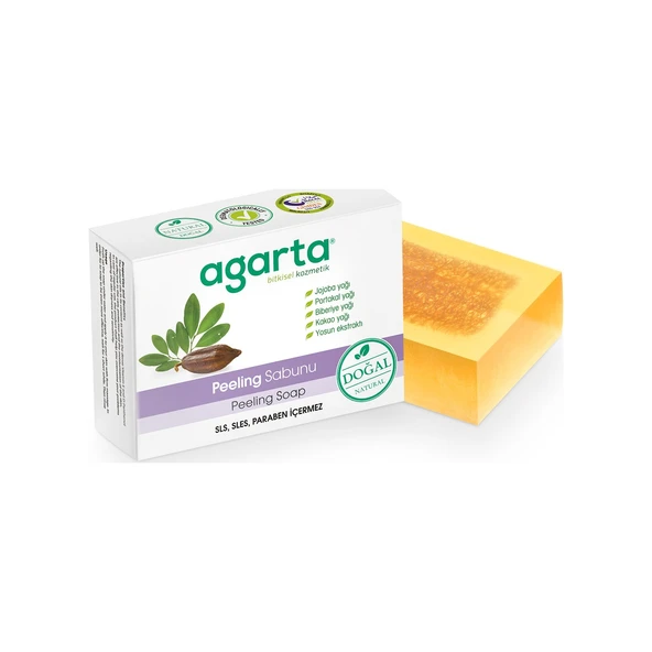 Agarta Doğal Peeling Sabunu El Yapımı 150 Gr ürün görseli
