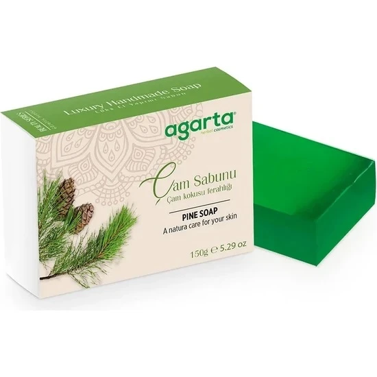 Agarta Doğal Çam Sabunu El Yapımı 150 Gr ürün görseli