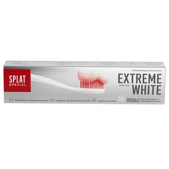 Splat Specıal Extreme Whıte Beyazlatıcı Diş Macunu 75 Ml - 1