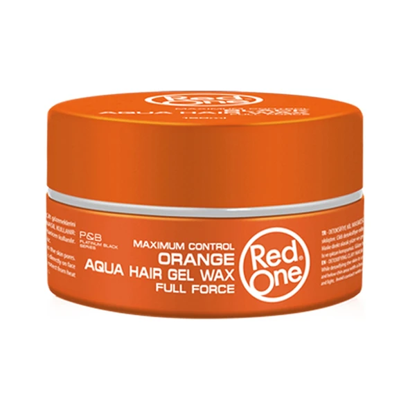 Red One Şekillendirici Aqua Wax Orange 150 Ml