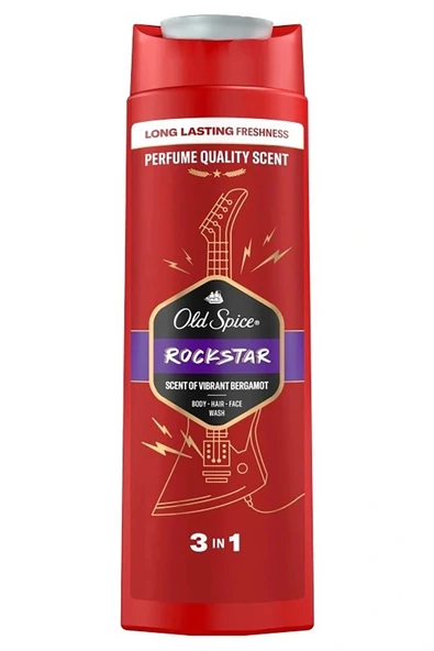 Old Spice Duş Jeli Rockstar 400 Ml - 1