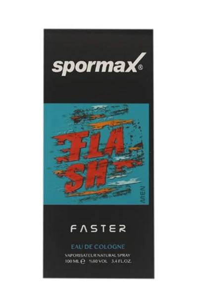 Spormax Flash Faster Erkek Parfüm 100 Ml ürün görseli