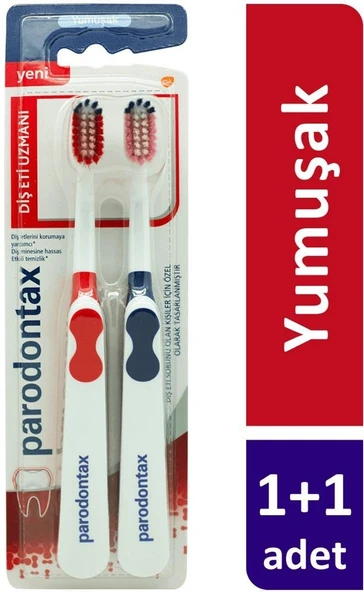 Parodontax Diş Eti Uzmanı 1+1 Diş Fırçası Yumuşak ürün görseli 1