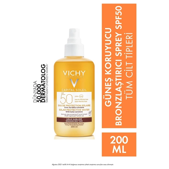 Vıchy Spf 50 Soleil Güneş Koruyucu Bronz Sprey 200 Ml ürün görseli