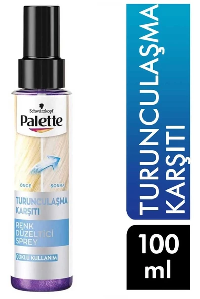 Palette Turunculaşma Karşıtı Renk Düzeltici Sprey 100 Ml - 1