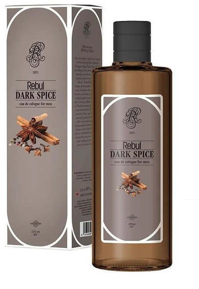 Rebul Dark Spıce Kolonya Cam 250 Ml ürün görseli