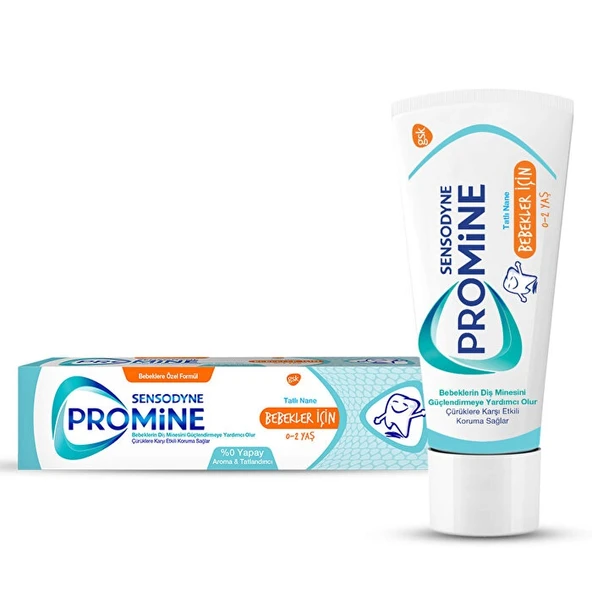 Sensodyne Promine Çocuklar İçin Diş Macunu 50 Ml 0-2 Yaş ürün görseli