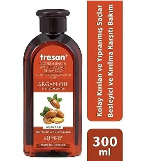 Tresan Şampuan Besleyici Ve Kırılma Karşıtı Argan Yağlı 300 Ml ürün görseli