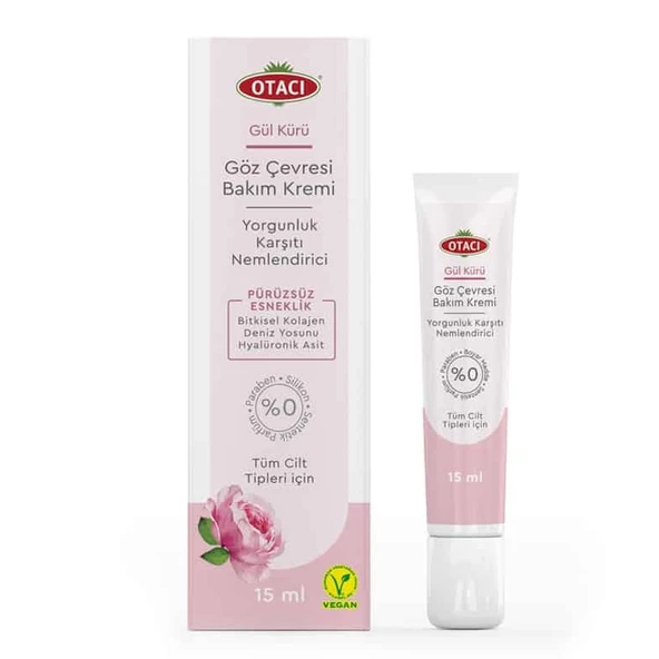 Otacı Gül Kürü Göz Çevresi Bakım Kremi 15 Ml