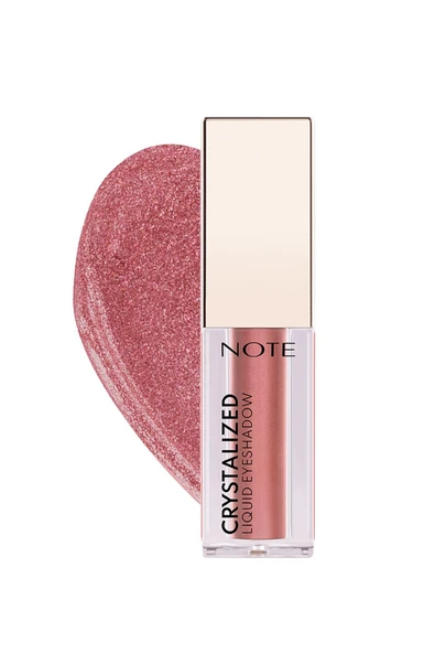 Note Crytalızed Lıquıd Eyeshadow Likit Göz Farı Metallııc 04 Pink Bouguet ürün görseli
