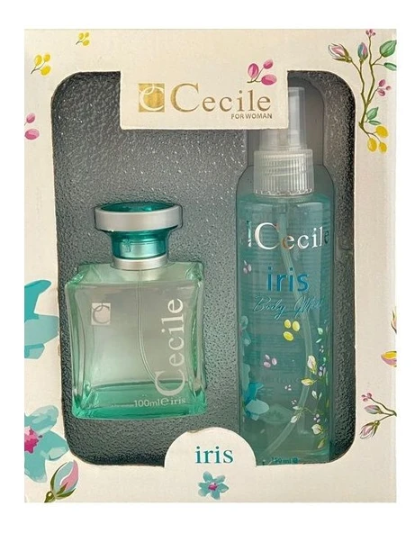 Cecile İris Bayan Kofre 100 Ml+150 Ml Body Mist ürün görseli