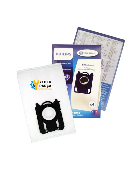 Electrolux Uyumlu ZVQ 2100... 2105 Viva Quickstop Süpürge Toz Torbası 4 Adet ürün görseli 1