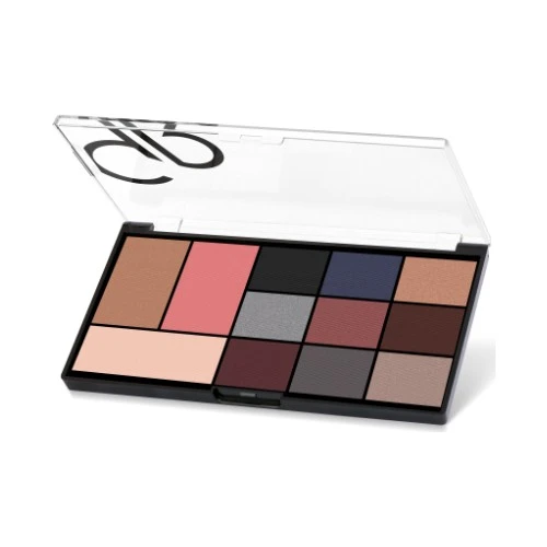 Golden Rose Cıty Style Face Eye Palet Far No.02 Smokey